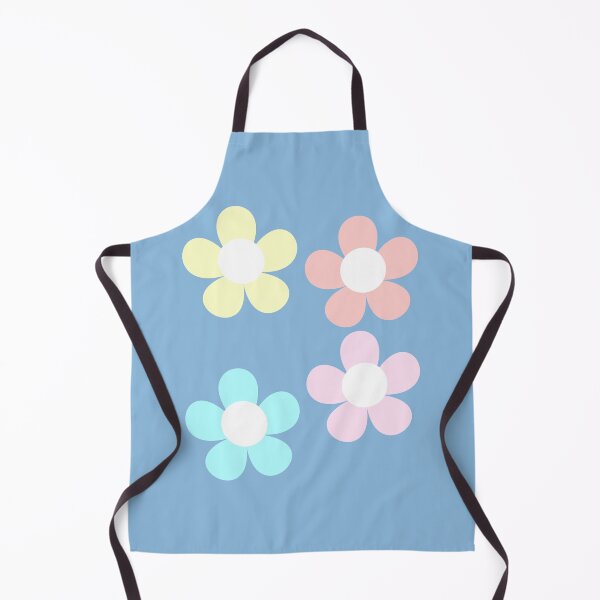 Item preview, Bright Pastel Bib Flowers designed and sold by sunandsnowglobe.
