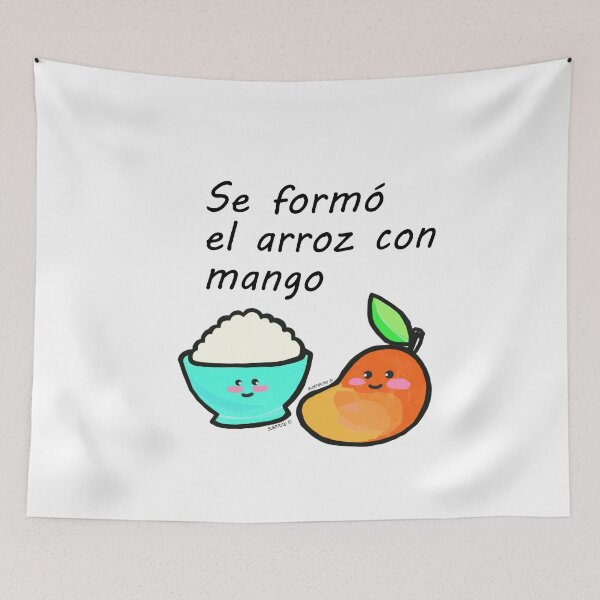 Item preview, Se formo el arroz con mango designed and sold by Suspirito  Brand.