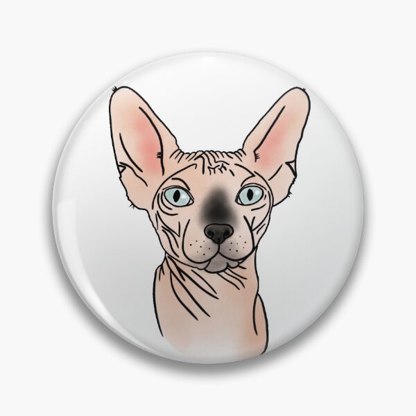 Item preview, Traditional Sphynx Cat  designed and sold by Doodlepet.