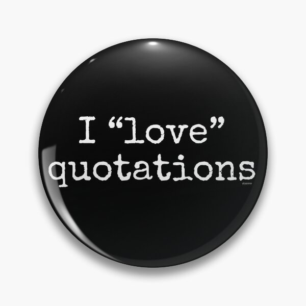 Item preview, I love quotations white text dizkorce designed and sold by Dizkorce.
