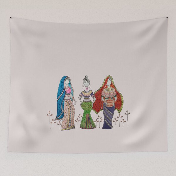 Item preview, Indian Village Women designed and sold by DollyJ.