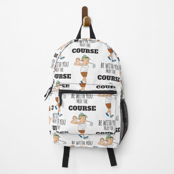 Item preview, May The Course Be With You, With Cartoon Golfer Swinging designed and sold by 4AllTimes.