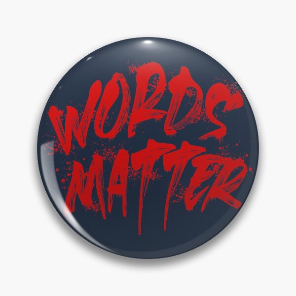 Item preview, Words Matter designed and sold by drawbey.