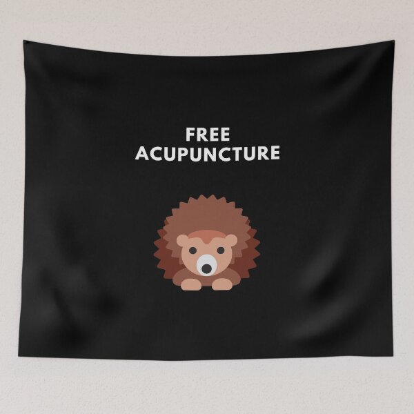Item preview, Free Acupuncture Funny Hedgehog Shirt designed and sold by SnowballStep.