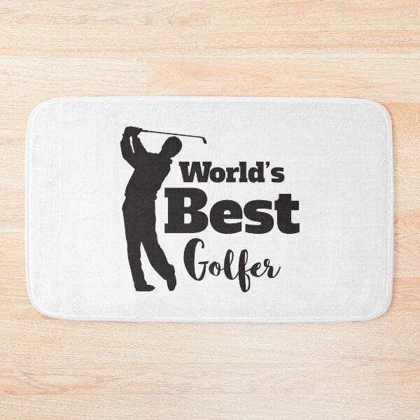 Item preview, World's Best Golfer, With Silhouette Of Golfer Swinging designed and sold by 4AllTimes.