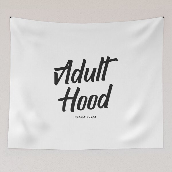 Item preview, adulthood_sucks designed and sold by AdultHumourTees.