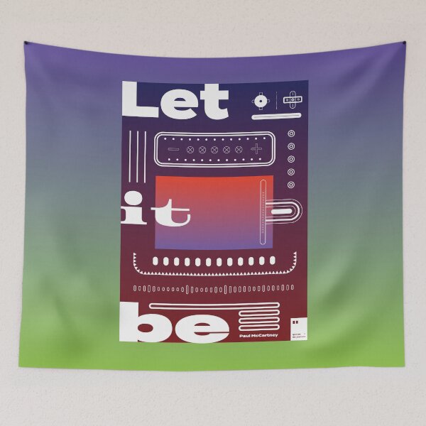 Item preview, Let it be designed and sold by quotesonposters.
