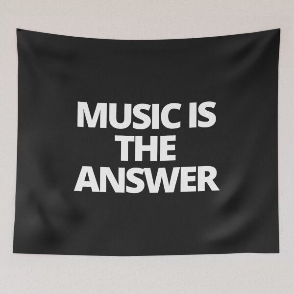 Item preview, Music Is The Answer designed and sold by MohitJain1109.