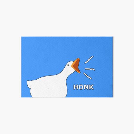 Honk Honk Honk Goose A5 Print funny meme goose print -  Portugal