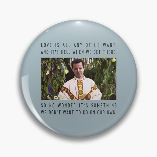 Item preview, Fleabag Hot Priest Speech Illustration designed and sold by tremendoustees.