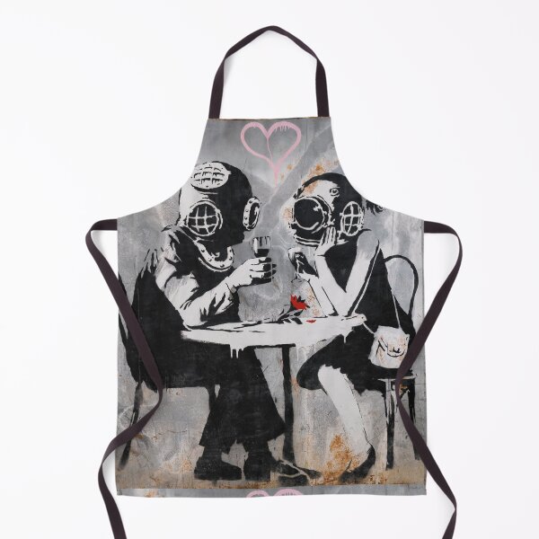 Item preview, Banksy Street Art Think Tank Dating Couple designed and sold by WE-ARE-BANKSY.