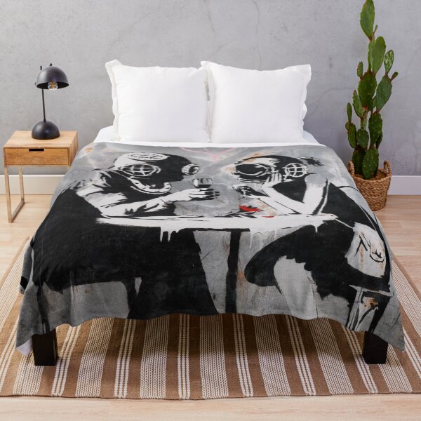 Item preview, Banksy Street Art Think Tank Dating Couple designed and sold by WE-ARE-BANKSY.