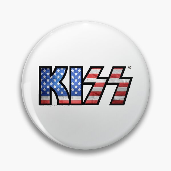 Artikelvorschau, KISS-Logo - Amerikanische Flagge entworfen und verkauft von Ornicar.