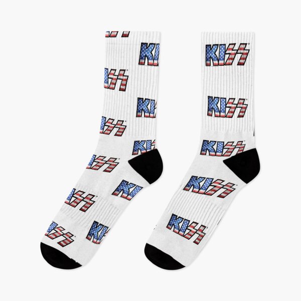 Item preview, KISS Logo - American Flag designed and sold by Ornicar.