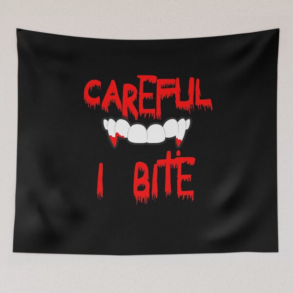 Item preview, Bloody Vampire Lips Boo Halloween Horror Night Best Funny Gift  designed and sold by Akmloza.