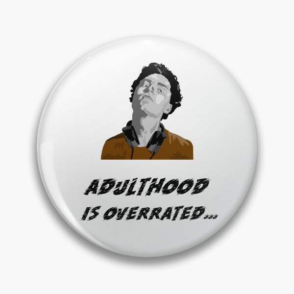 Item preview, Adulthood_overrated tees designed and sold by AdultHumourTees.