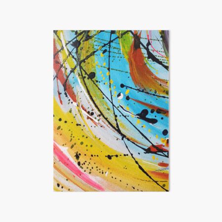 Splatter Paint  Art Board Print for Sale by huz101