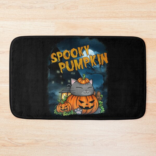 Item preview, Halloween Cat Spooky Pumpkin designed and sold by Takeda-art.