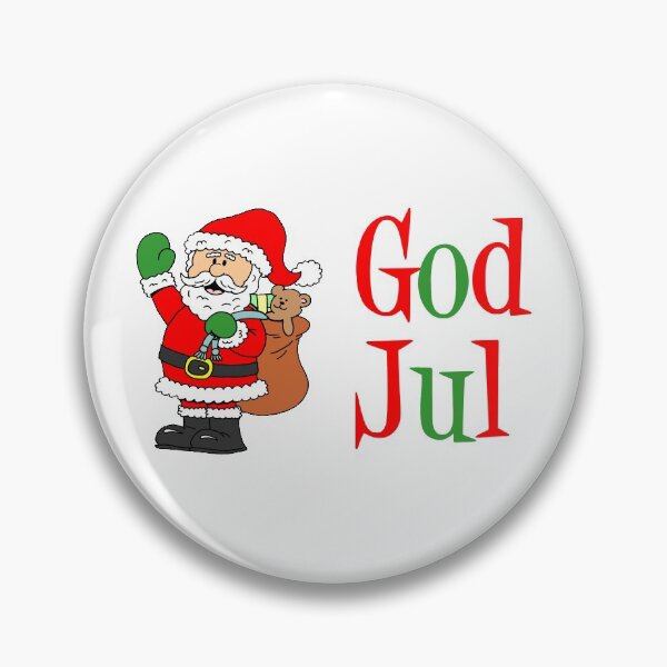 Item preview, God Jul Merry Christmas Swedish designed and sold by jaycartoonist.