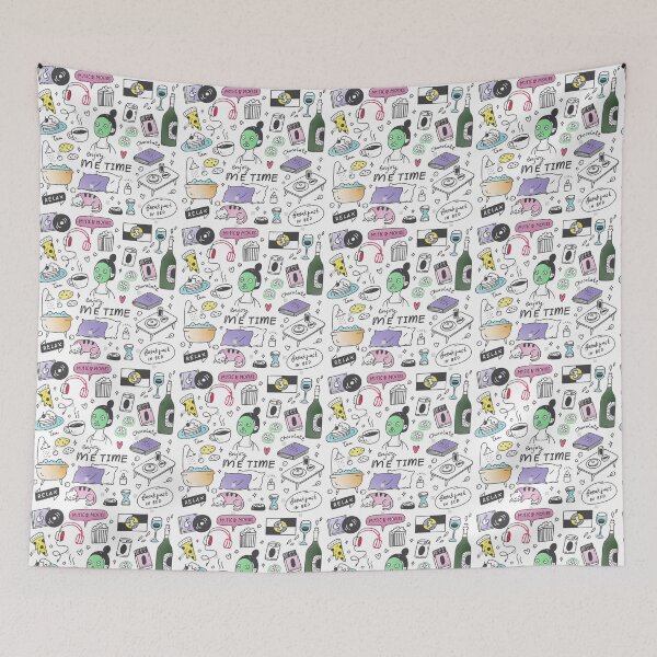 Item preview, me time self care designed and sold by MK-Aart.