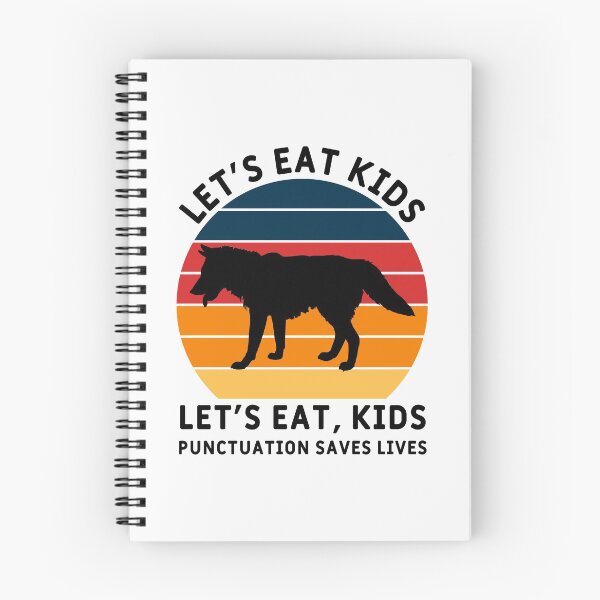 Item preview, Punctuation Saves Lives Let's Eat Kids designed and sold by MSA-42.