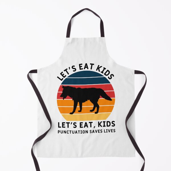 Item preview, Punctuation Saves Lives Let's Eat Kids designed and sold by MSA-42.
