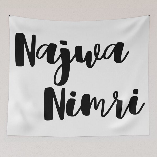 Item preview, Najwa Nimri | Calligraphy 5 designed and sold by KauzSL.