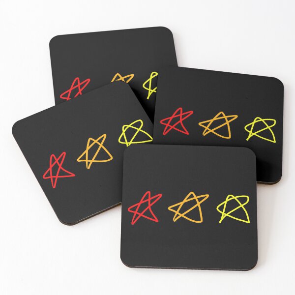 Item preview, Three stars on black designed and sold by tusklik.