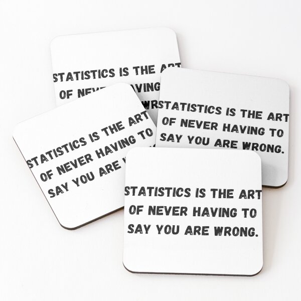 Item preview, Statistics jokes and puns dark designed and sold by Beyond Words.