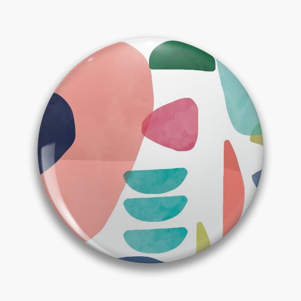 Artikelvorschau, Organic Bold Shapes Aquarell entworfen und verkauft von ninoladesign.