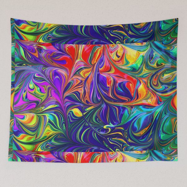 Item preview, Rainbow Marble Colorful Effect designed and sold by kash1mera.