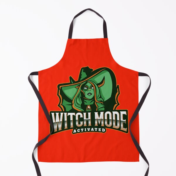 Item preview, Witch mode activated | Halloween gaming costume | Spooky green anime witch designed and sold by DeliriousSteve.