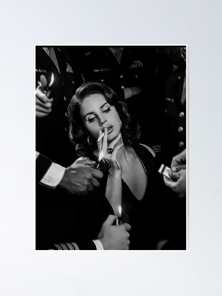 Alternate view of Beauty Lana Smoking Poster