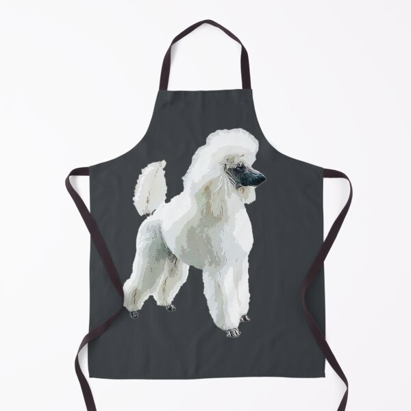 Item preview, White Poodle Gorgeous Dog designed and sold by ElegantCat.