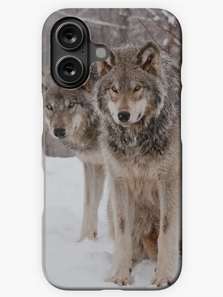 Thumbnail 1 of 4, iPhone Case, Timber Wolves designed and sold by WolvesOnly.