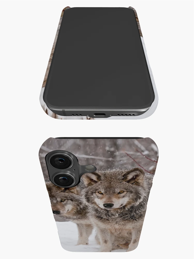 Thumbnail 3 of 4, iPhone Case, Timber Wolves designed and sold by WolvesOnly.