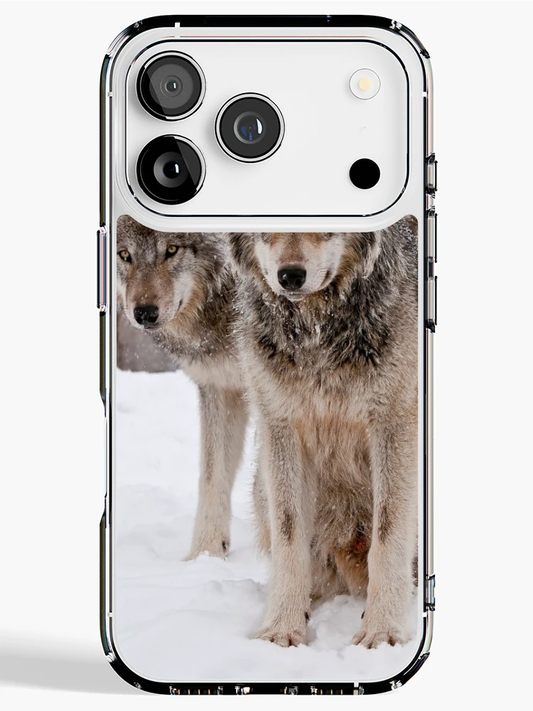 Thumbnail 1 of 5, iPhone Case, Timber Wolves designed and sold by WolvesOnly.