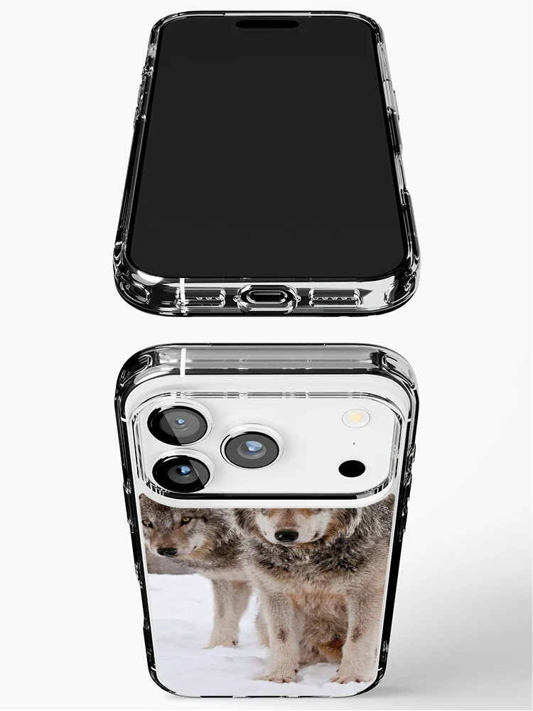 Thumbnail 3 of 5, iPhone Case, Timber Wolves designed and sold by WolvesOnly.