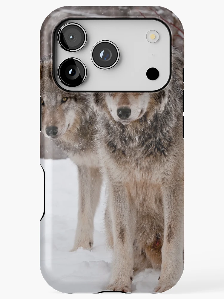 Thumbnail 1 of 4, iPhone Case, Timber Wolves designed and sold by WolvesOnly.