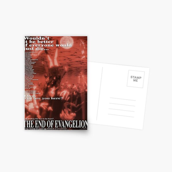 The End of Evangelion Poster (japanese)