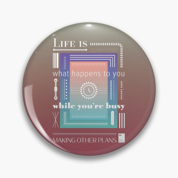 Item preview, Life is what happens to you while you're busy making other plans. designed and sold by quotesonposters.