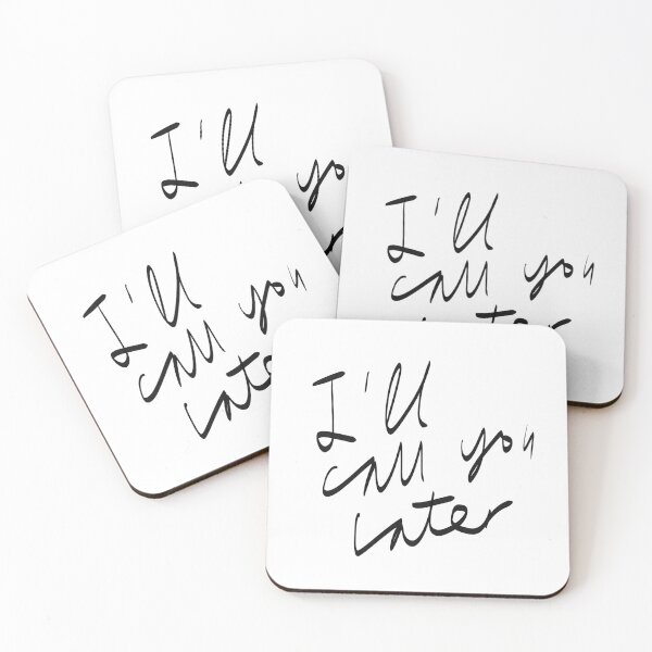 Item preview, Handwriting I'll Call You Later Gift designed and sold by wilburjack.