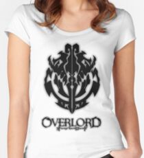 Overlord Anime Guild Emblem - Ainz Ooal Gown Women's Fitted Scoop T-Shirt
