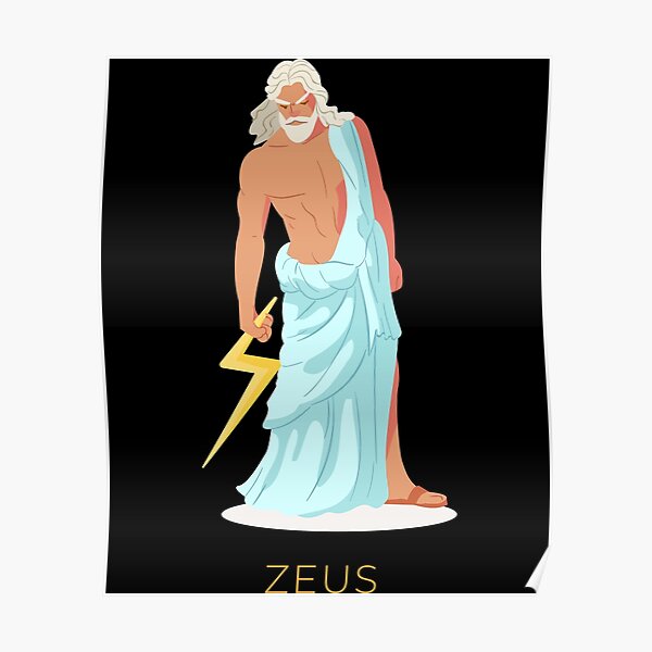 Zeus Posters Redbubble - roblox zeus pants