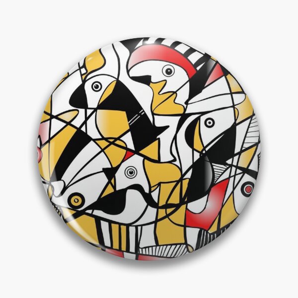 Item preview, Abstract Art ... and maybe some birds as well ... designed and sold by AtelierFafard.