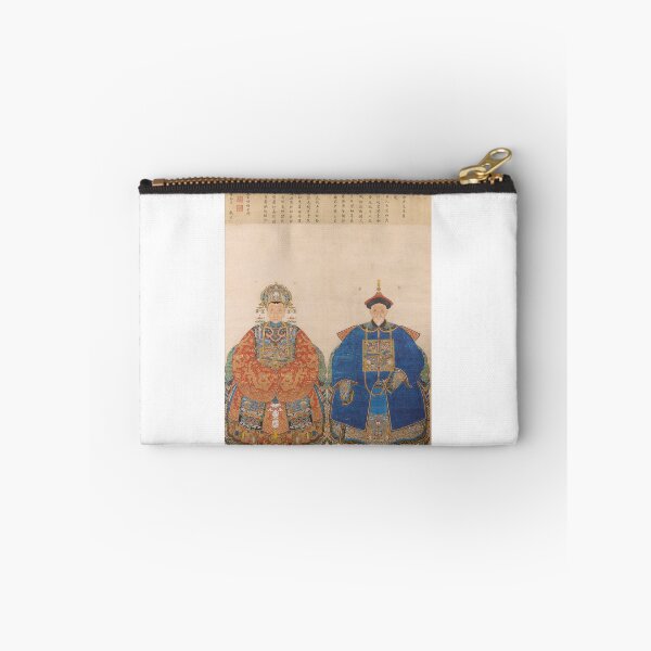 Item preview, Chinese Ancestor portrait painting - 19th century designed and sold by cdmprints.