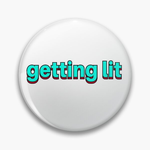 Item preview, Getting Lit Blue and Red Logo designed and sold by PeterPrv.