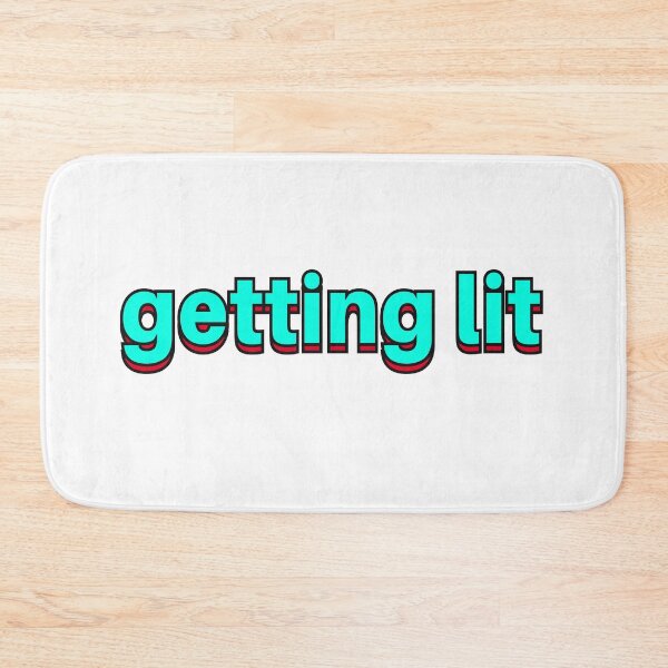Item preview, Getting Lit Blue and Red Logo designed and sold by PeterPrv.