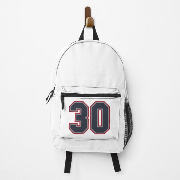 Item preview, 30 Navy Grey Red Sports Number Thirty designed and sold by HelloFromAja.