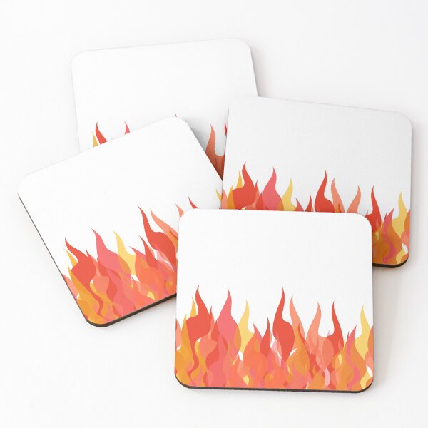 Item preview, Flame Flames Hot Fire Colorful Pattern designed and sold by mythandframe.